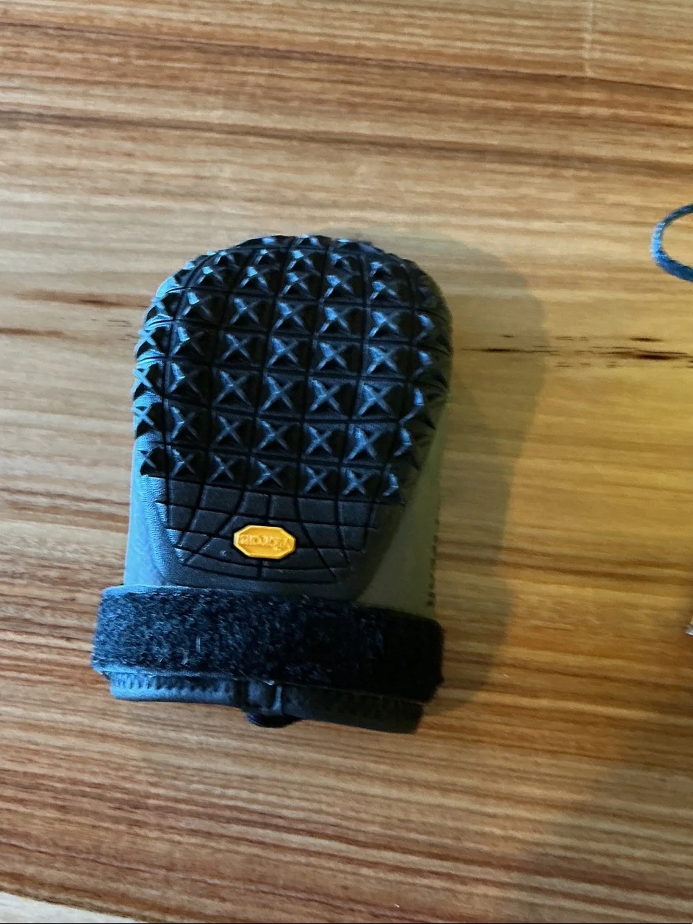 Ruffwear Grip Trex Dog Boots - Yellow and Navy Box